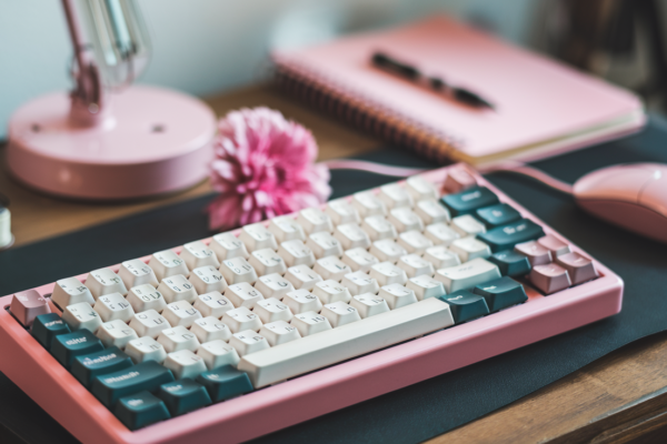 pink keyboard