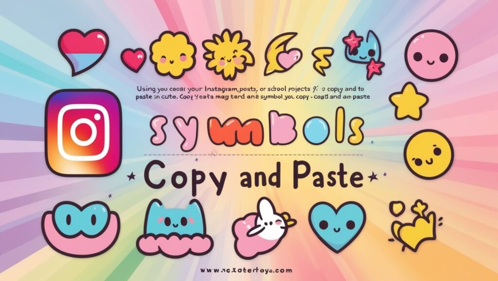 Cute symbols copy and paste