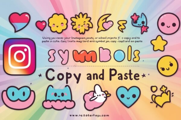 Cute symbols copy and paste